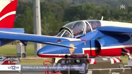 Patrouille de France : Nathalie Renoux et M6 prennent place à bord au-dessus de Cannes