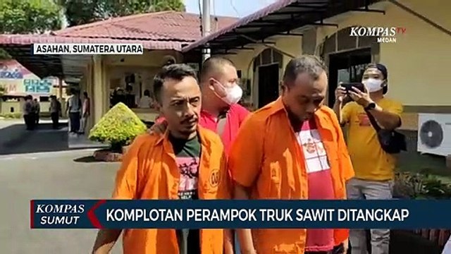 Kawanan Perampok Truk Sawit Ditangkap Polisi