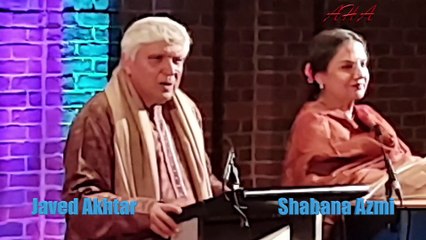 Javaid Akhtar & Shabana Azmi a Poem , The Remains of the Past (آثارِ قدیمہ)