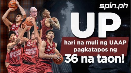 UP Fighting Maroons, kampeon muli sa UAAP!