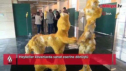 Heykeller kovanlarda sanat eserine dönüştü