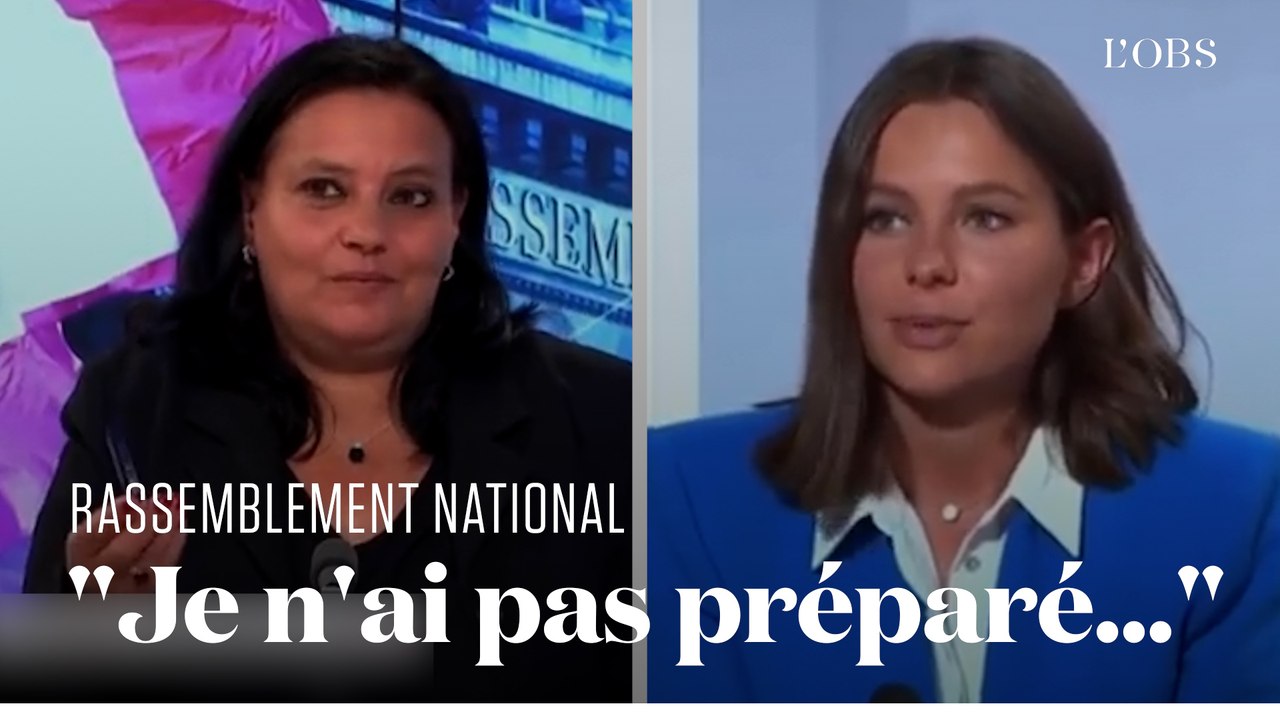Quand des candidates RN font naufrage à la télé sur la question des services publics