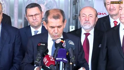 Dursun Özbek: Bizde sen ben yok sadece Galatasaray var