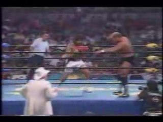 Arn Anderson vs. Johnny B. Badd (Wrestler vs. Boxer)