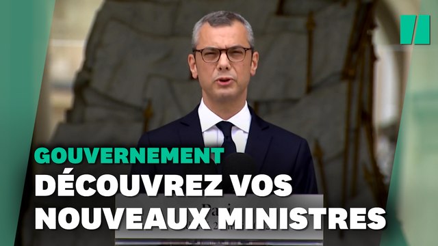 L'annonce du nouveau gouvernement d'Élisabeth Borne