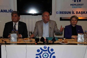 Muharrem İnce: "Hiçbir ittifaktan yana da değiliz, mecbur da değiliz"