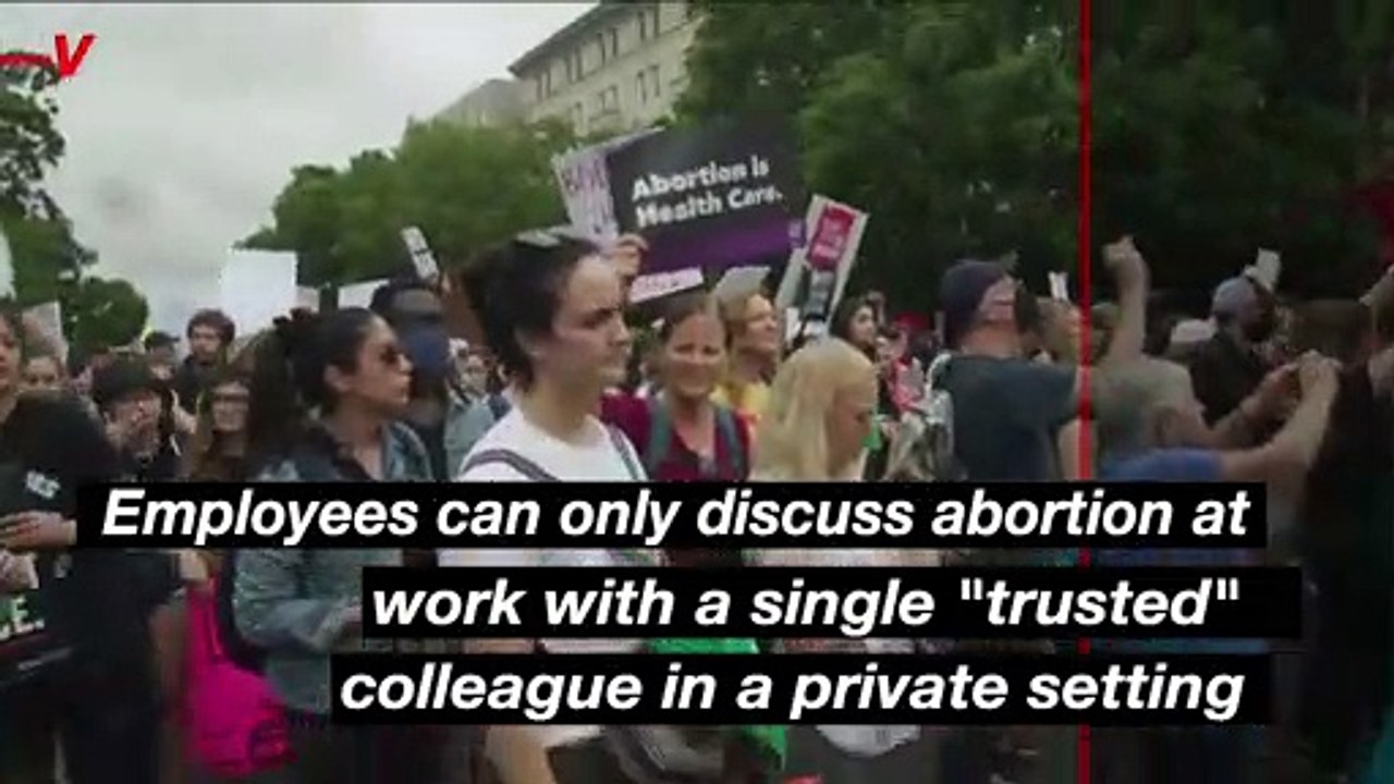 Meta Told Employees Not to Discuss Abortion in Groups of More Than 5 People