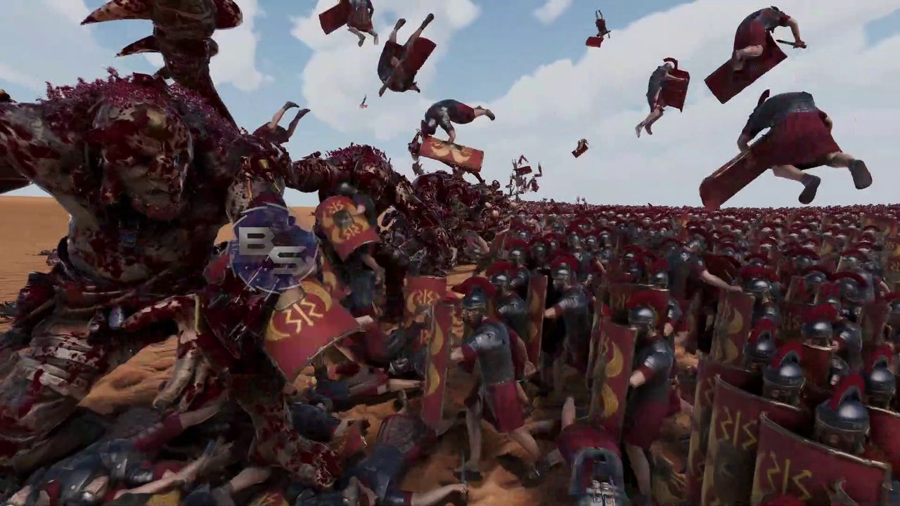 100 Giant Trolls VS 30,000 Roman Soldiers | Ultimate Epic Battle Simulator 2
