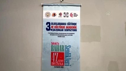 3. Uluslararası Eğitimde ve Kültürde Akademik Çalışmalar Sempozyumu başladı