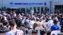 Milli Eğitim Bakanı Özer, Mehmet Genç Kütüphanesi'nin açılışında konuştu