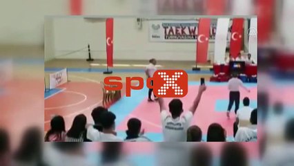 Antrenörden sporcusuna şiddet