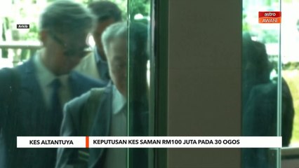 Kes Altantuya | Keputusan kes saman RM100 juta pada 30 Ogos