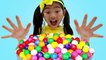 Emma Pretend Play with Colorful Gumball Machine and Sweets Candy Toys for Kids