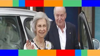 Retour de Juan Carlos en Espagne  son épouse Sofia fait le minimum