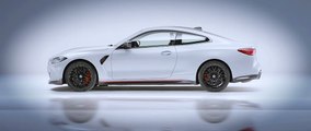 La voiture de sport hautes performances BMW M4 CSL développe 550 ch