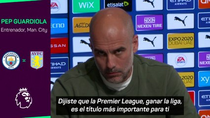 Guardiola: "Es más difícil ganar la Premier que la Champions"