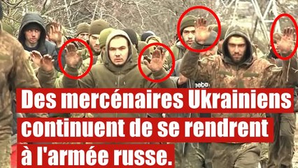 Plus de 1730 mercenaires ukrainiens se rendent à l'armée Russe.