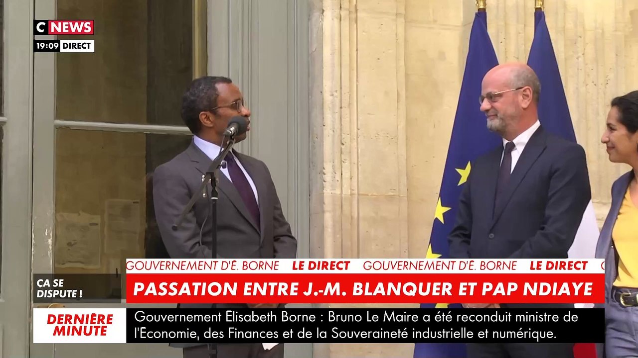 L’historien Pap Ndiaye a été nommé ministre de l’éducation nationale et de la jeunesse en remplacement de Jean-Michel Blanquer