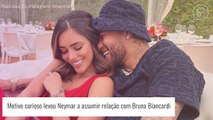 Motivo curioso levou Neymar a assumir Bruna Biancardi