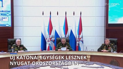 Új katonai egységek lesznek Nyugat-Oroszországban