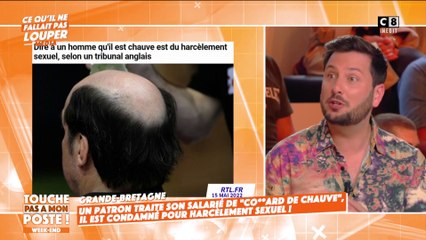 Un patron traite son salarié de "co**ard de chauve", il est condamné pour harcèlement sexuel