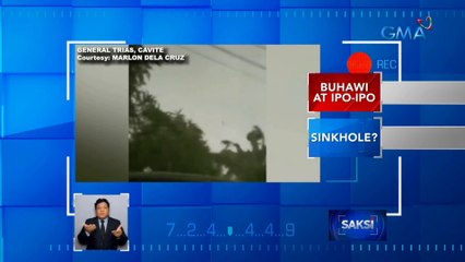 Isang buhawi, namataan | Saksi