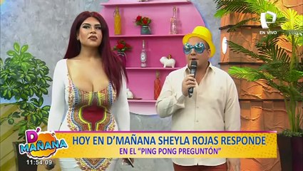 EXCLUSIVO | Sheyla Rojas lo revela todo en D´Mañana