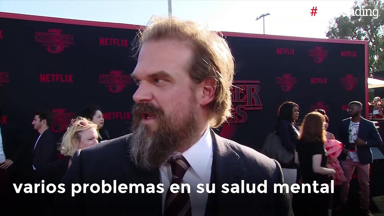 Trastorno de bipolaridad: la enfermedad que afrontó David Harbour antes de llegar a la fama