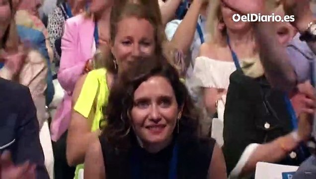 Ayuso ya es presidenta del PP de Madrid con el 99,12% de los votos dos meses después de jubilar a Casado