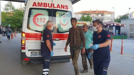 TAMİRAT SIRASINDA MAKİNE PATLADI; KAYNAK USTASI BABA İLE OĞLU YARALANDI