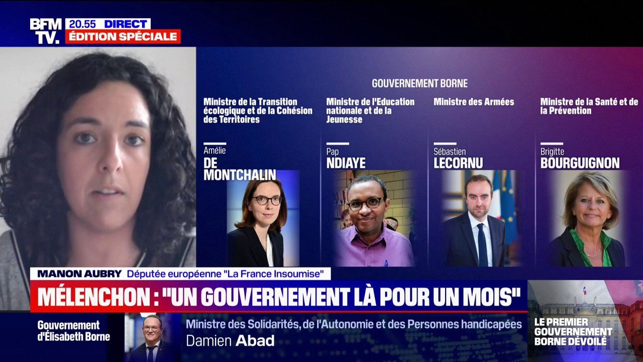 Manon Aubry, à propos de Pap Ndiaye: "On se demande bien ce qu'il est venu faire dans cette galère"