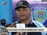 Entregan 450 uniformes, chalecos y botas a funcionarios de la Policía del estado Apure