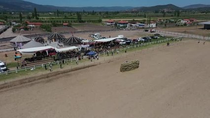 BALIKESİR - Akıncı Toyu 2022 Uluslararası Atlı Okçuluk Yarışması başladı