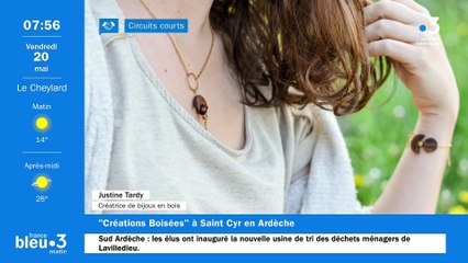 À Saint Cyr, de jolis bijoux en bois artisanaux uniques "Créations boisées"