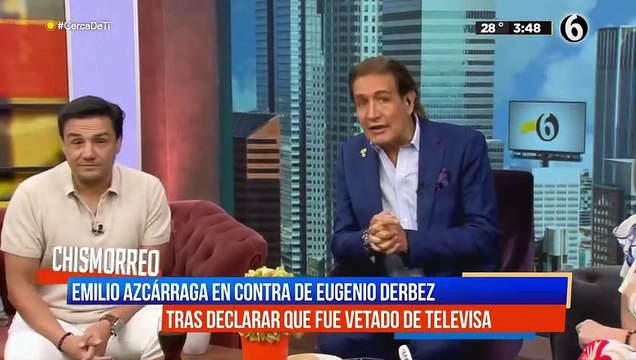 Emilio Azcarraga le responde Eugenio Derbez tras supuesto veto