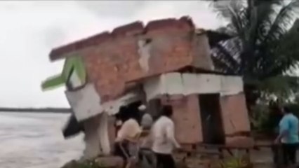 Más de mil personas afectadas por desbordamiento del río Guatiquía