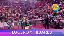 Lucero y Mijares son ovacionados en el palenque de Chihuahua