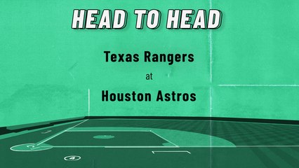 Texas Rangers At Houston Astros: Moneyline, May 20, 2022