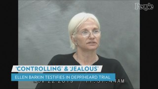 Ellen Barkin Testifies 'Controlling' Ex Johnny Depp
