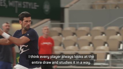 Djokovic wary of 'very tough' French Open draw
