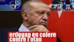 Erdogan en colère va discuter avec le patron de l’OTAN