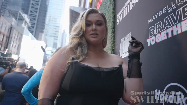 Hunter McGrady Was Six Months Postpartum During Her 2022 SI Swimsuit Shoot