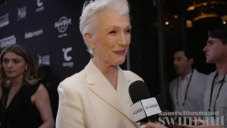 Maye Musk Interviewed at SI Swimsuit's 2022 Launch Party