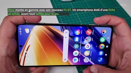 Test Poco F4 GT : un design pensé pour le gaming