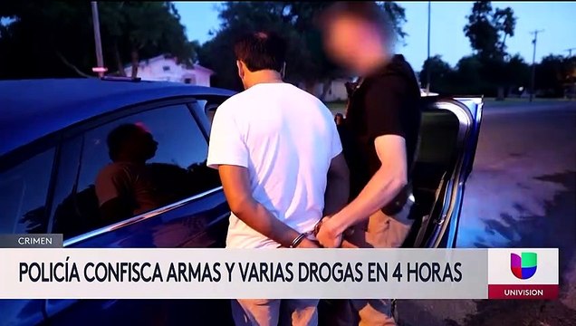 Decomiso de drogas y armas en Aurora