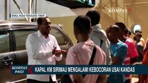 Usai Kandas, Lambung Kapal KM Sirimau Mengalami Kebocoran