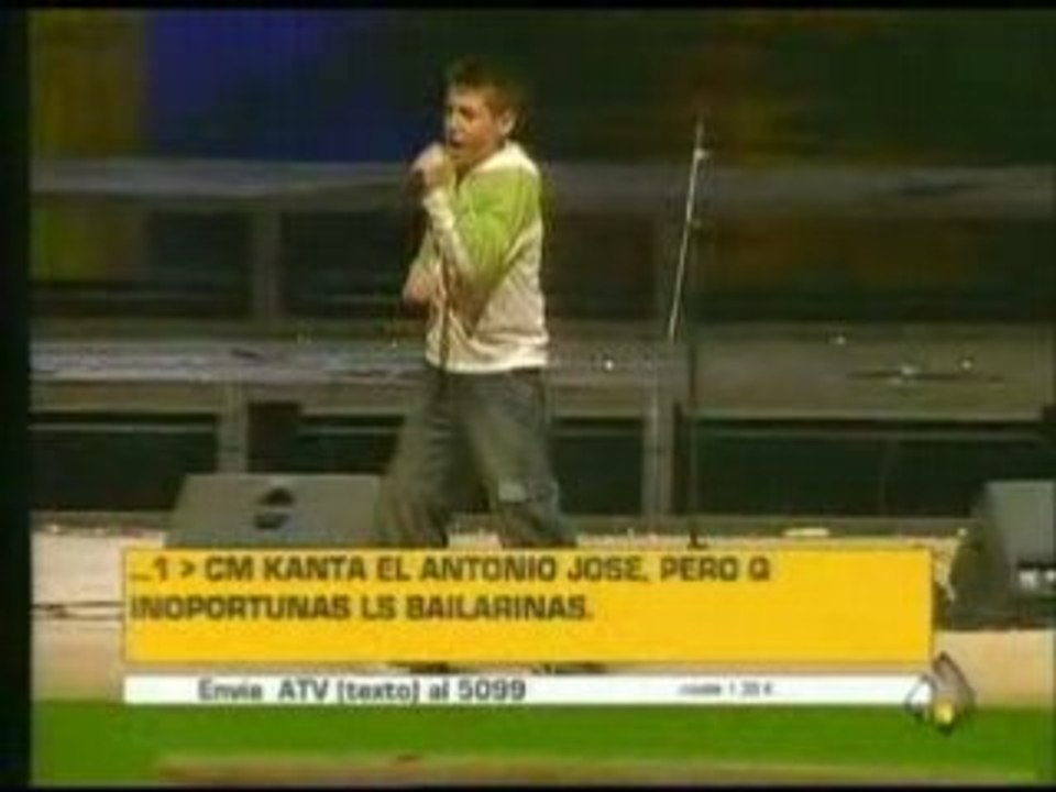 Antonio José - Pasa el invierno (directo en Lanzarote)