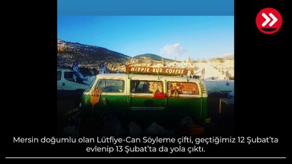 'Ayrılırsınız' diyen de var...' Bir günlük evli çift karavanla yollara düştü!