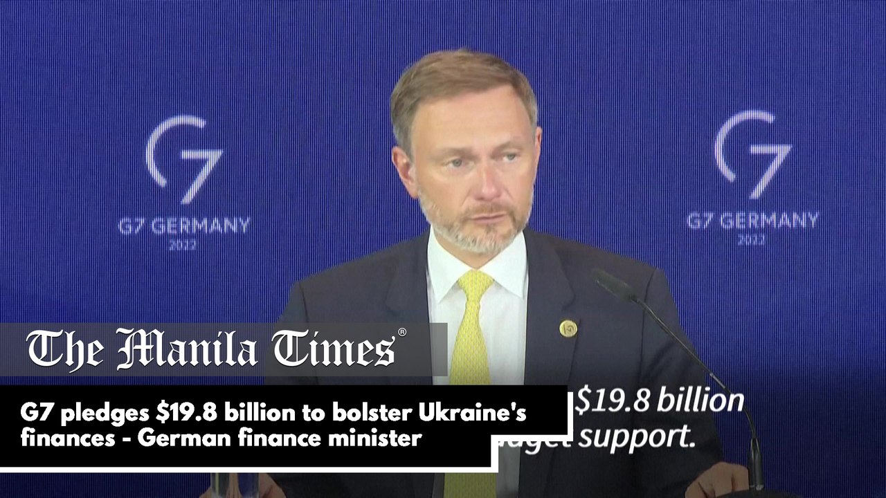 G7 pledges $19.8 billion to bolster Ukraine's finances - German finance minister