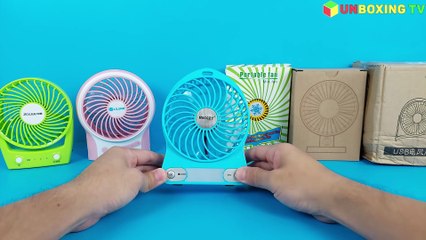 Mini Fan - Portable Multifunctional Rechargeable USB, Super Cool Air